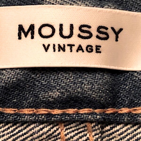 “NEW” Moussy Vintage Siena Mid-Rise Straight-Leg Jean - Picture 6 of 9